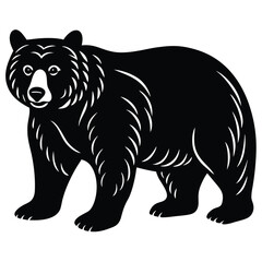 AdoBrown-Bear Icon, Animal Solid Iconbe Illustrator Artwork