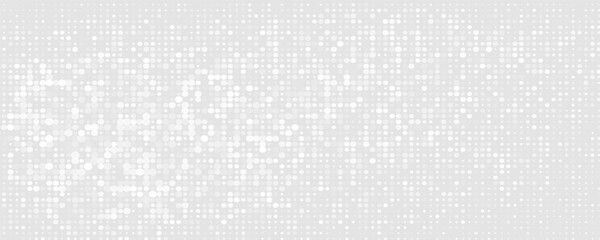 Dot white gray wave light technology texture background.