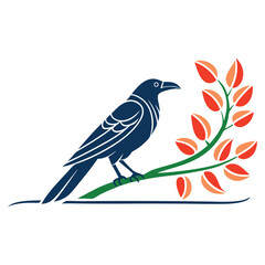 The Geometric Bird: A Unique Logo Design