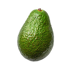 Fresh avocado on a transparent background food photography isolated image