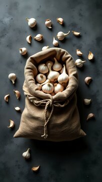 bag of garlic