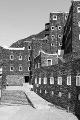 Rijal Almaa is a heritage village located in Asir Region, Saudi Arabia. It locates 45 km away from Abha.
