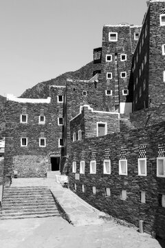 Rijal Almaa is a heritage village located in Asir Region, Saudi Arabia. It locates 45 km away from Abha.