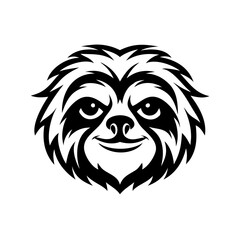 Fototapeta premium A charming sloth illustration with a friendly expression
