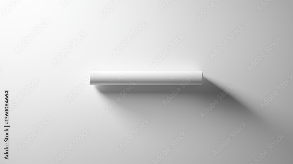 Poster minimalist design element on a smooth surface.