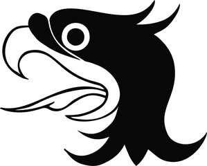 Cartoon Fish Vector Illustration with Tribal and Animal Design