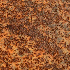 Rusty iron grunge texture with corroded metal patterns