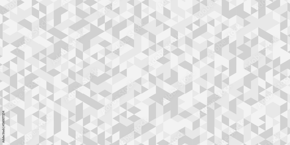 Aufkleber seamless geometric pattern square shapes low polygon backdrop background. abstract geometric wall ti