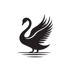 Swan Silhouette