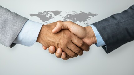 Obraz premium Business handshake symbolizing partnership and trust
