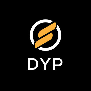 DYP creative minimalist letter logo.