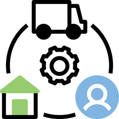 Supply Chain Icon