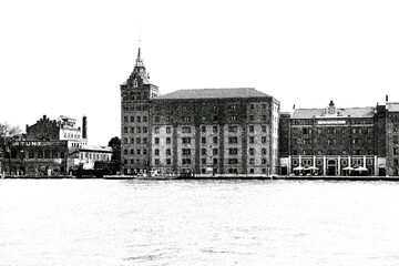 Venezia, paesaggio dal canale
