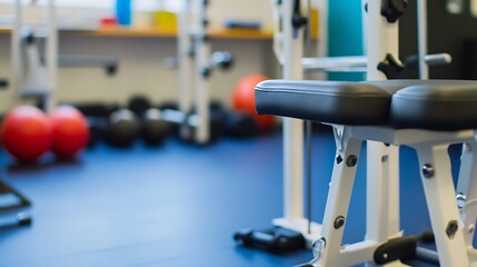 Fototapeta premium Detailed analysis of rehabilitation protocols for ligament sprains showcasing progressive resistance training and proprioceptive exercises for long term joint stability