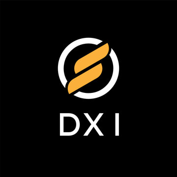DXI creative minimalist letter logo.	