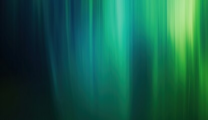 Fototapeta premium Abstract blurry background with shades of green and blue color with vertical line