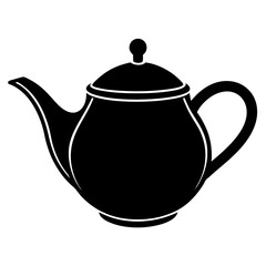 teapot isolated on white background