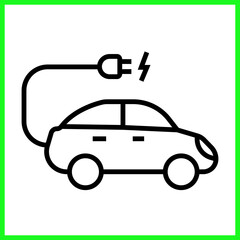 ElectricCar icon Design