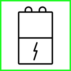 BatteryHalf icon Design