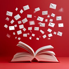 open book vector illustration