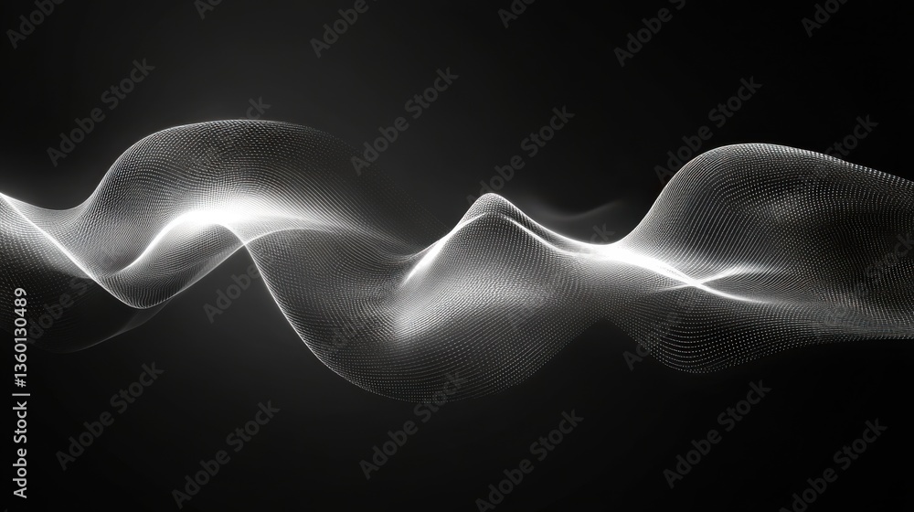 Aufkleber dark backdrop for abstract digital art its speed action lines animation is futuristic. generative ai
