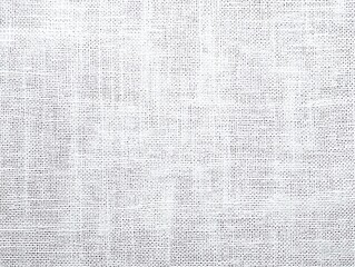 Fototapeta premium Close Up View of White Fabric Weave Pattern for Background