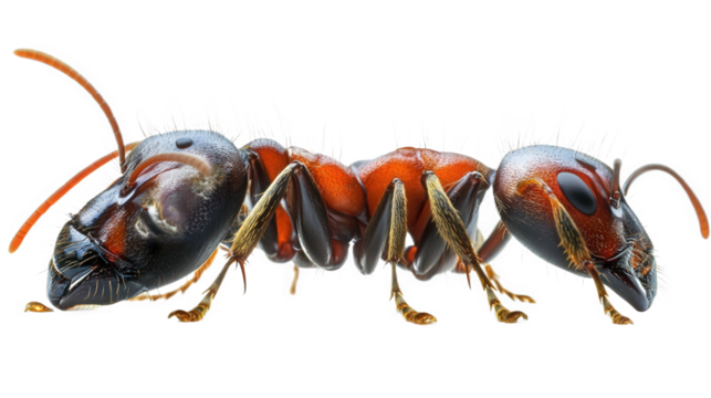 Close-up of a Detailed Fire Ant