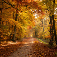 autumn in the forest