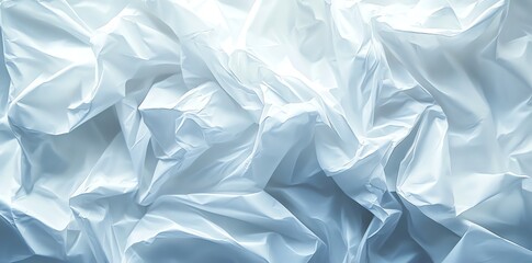 Fototapeta premium Abstract White Plastic Texture with Light and Shadows for Background