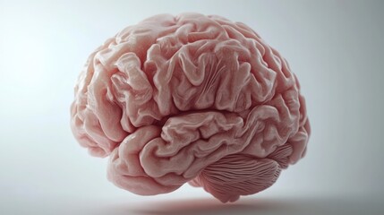 Highly detailed 3D human brain model with anatomical accuracy