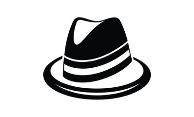 black-and-white-classic-hat-icon-silhouette--timel.eps