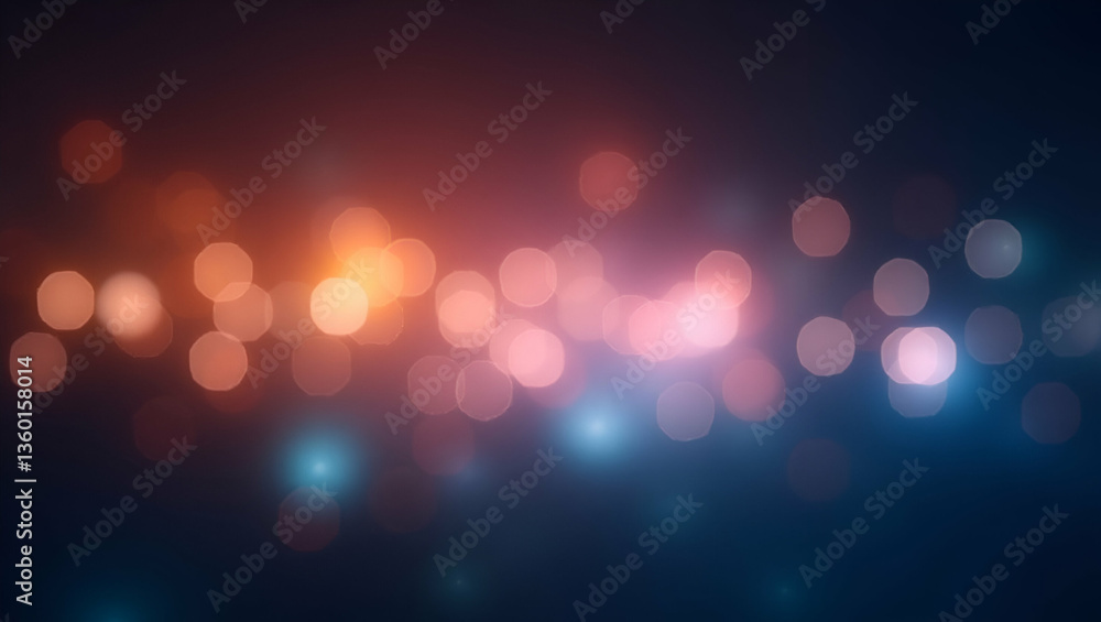 Aufkleber elegant soft blurred light bokeh background for creative design projects and visual storytelling