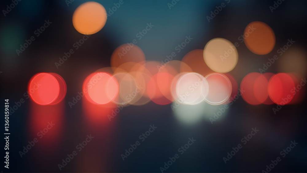 Aufkleber elevate your design projects with a soft blurred light bokeh background: a creative and visually app