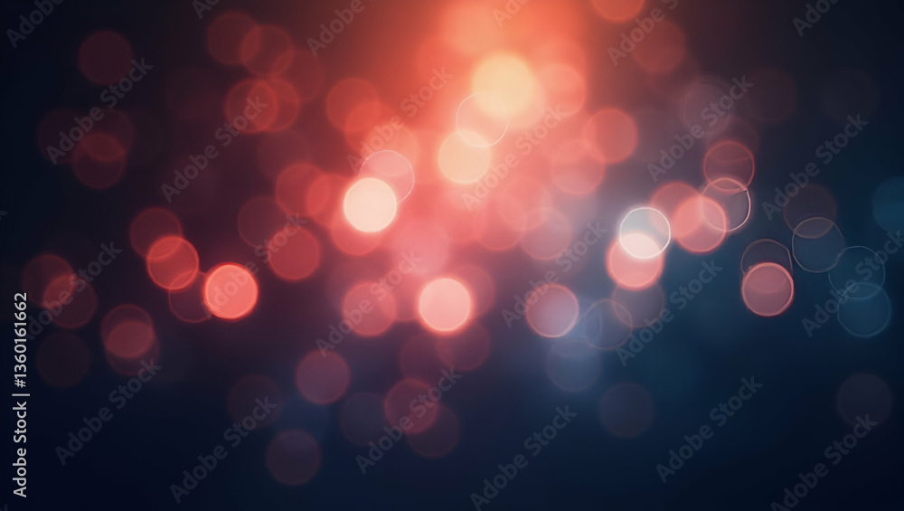 Aufkleber flat abstract light bokeh background creative and visually appealing perfect for adding atmosphere t