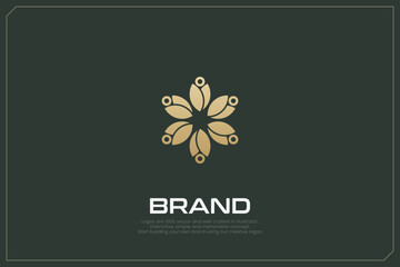 Nature Wellness Logo Gold