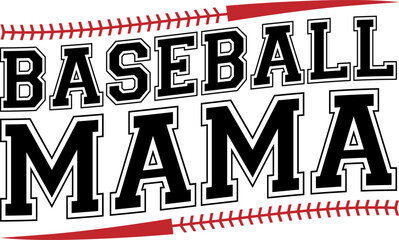 Baseball Number Sequence Vector Pattern - Sports Theme EPS File