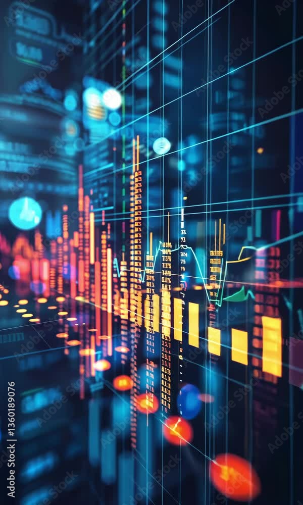 Poster exploring advanced analytics with gen alpha turbo m in a digital environment