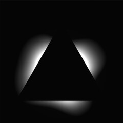 Triangle illuminate light frame