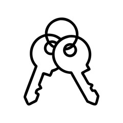 Two keys icon