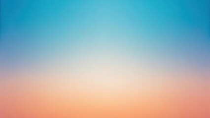 Serene Gradient of Blue and Peach Hues A Smooth Transition from Sky to Earth Tones
