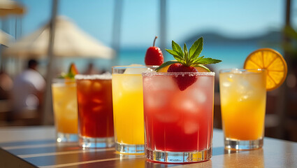 Global Summer Cocktails: A Beach Event Celebrating Diverse Flavors and Seaside Fun