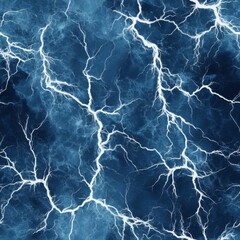 Electrifying blue lightning pattern with dynamic energy on dark background