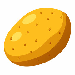 vector illustration of a potato