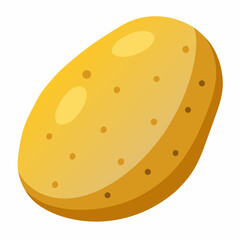 vector illustration of a potato