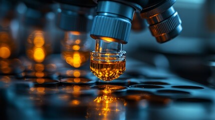Microscopic Liquid Analysis in Laboratory
