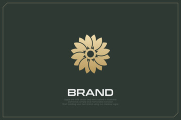 Nature Wellness Logo Gold