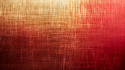 Brushed gradient surface of red-gold anodized metal, ideal for luxury branding, festive design, and upscale packaging