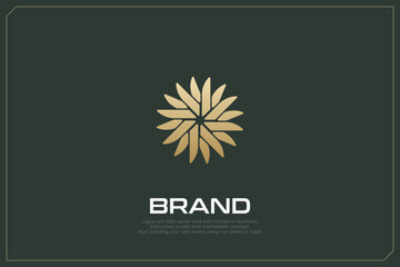 Nature Wellness Logo Gold
