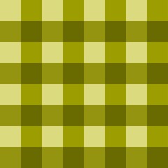 Olive Green Gingham Seamless Checkered Pattern Background
