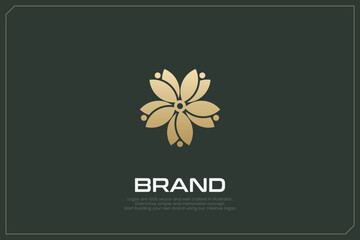 Nature Wellness Logo Gold